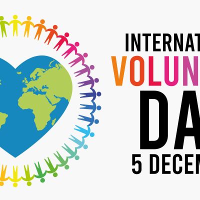 World event, International Volunteer Day 5 December, Vector illustration