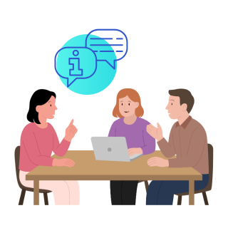 Bild Leichte Sprache_Was macht die DMG